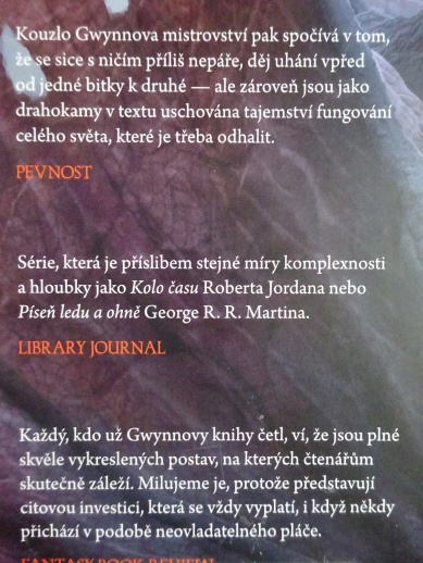 STÍN BOHŮ, HLAD BOHŮ, KRVOPŘÍSEŽNÍ 1-2, JOHN GWYNNE, **an