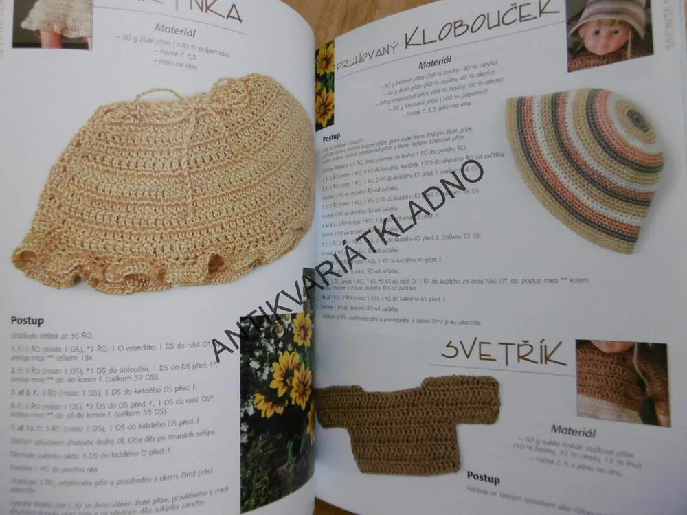HÁČKOVÁNÍ, HÁČKUJEME NA PANENKY OBLEČKY, CEDRINE ARMANI