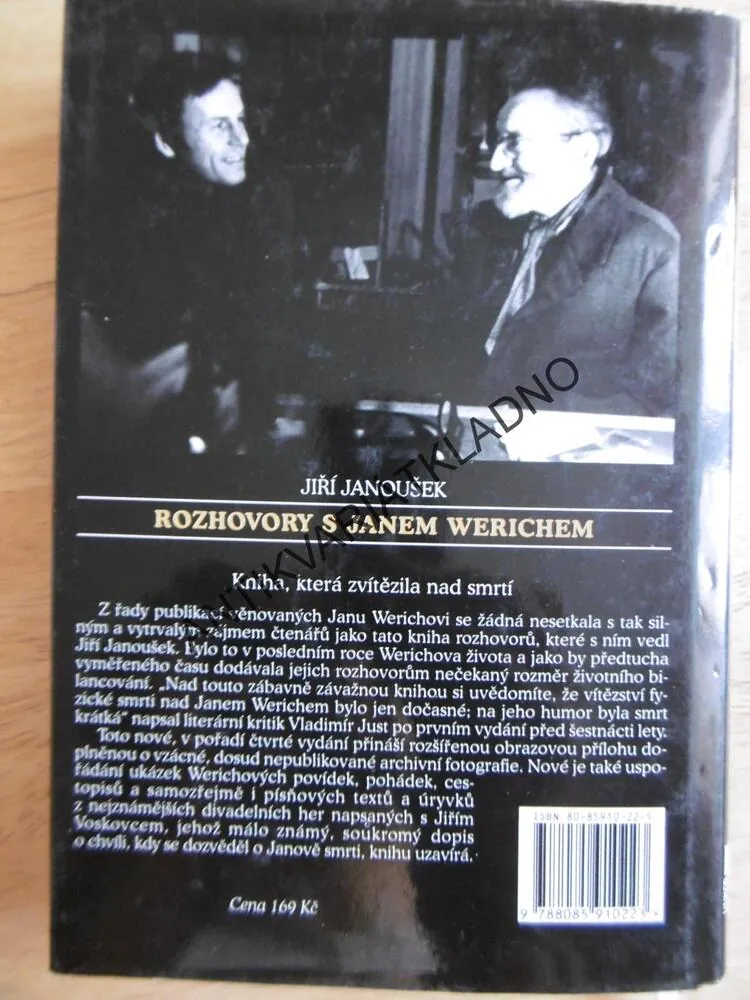 ROZHOVORY S JANEM WERICHEM, JIŘÍ JANOUŠEK