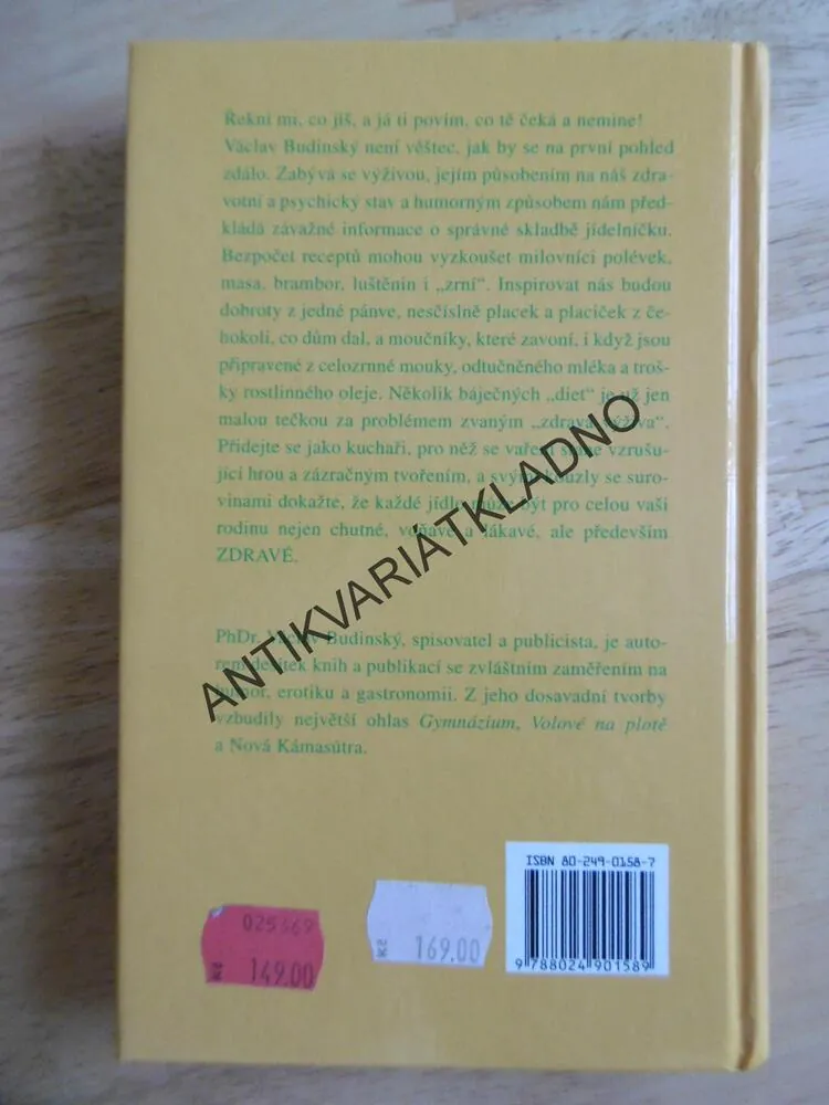 RADOST V KUCHYNI, VÁCLAV BUDÍNSKÝ, **an