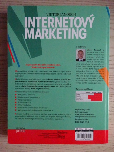 INTERNETOVÝ MARKETING, VIKTOR JANOUCH, **an
