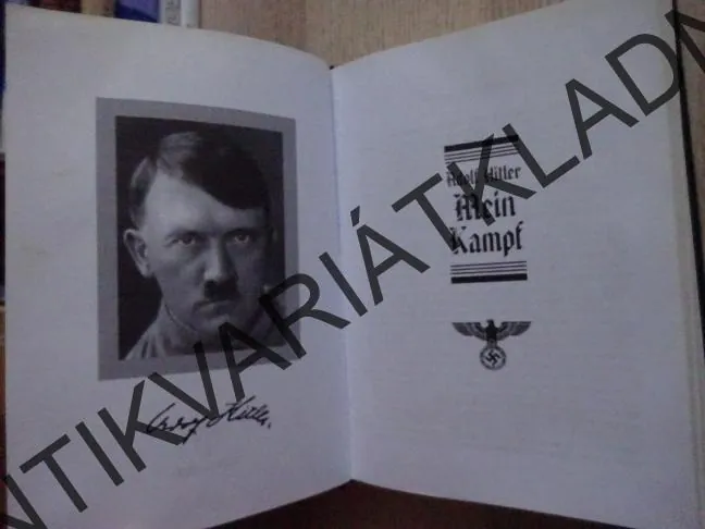 MEIN KAMPF, ADOLF HITLER, ČESKY, MŮJ BOJ , VÁLKA, **an