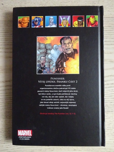 PUNISHER: VÍTEJ ZPÁTKY, FRANKU, ČÁST 2, MARVEL KOMIKS 17, **an