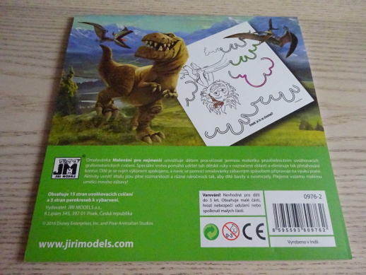 HODNÝ DINOSAURUS, OMALOVÁNKY, **an