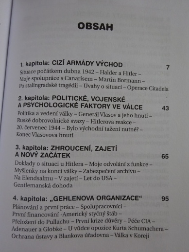 TAJNÁ SLUŽBA V AKCI, REINHARD GEHLEN, **an