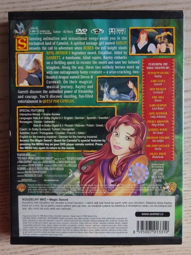THE MAGIC SWORD, DVD FILM