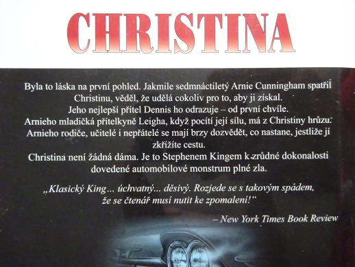 CHRISTINA, STEPHEN KING, **an