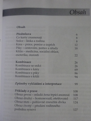 POZNEJ SVŮJ OSUD Z KARET, BRIGITTE GLASEROVÁ, **an