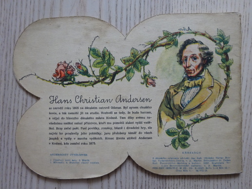 KŘESADLO, ANDERSENŮV ČTYŘLÍSTEK, HANS CHRISTIAN ANDERSEN