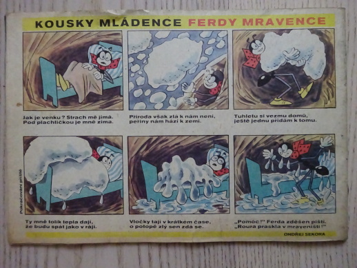OHNÍČEK 11/1970, KOMIKS, NEPRAKTA, SEKORA, BURIAN