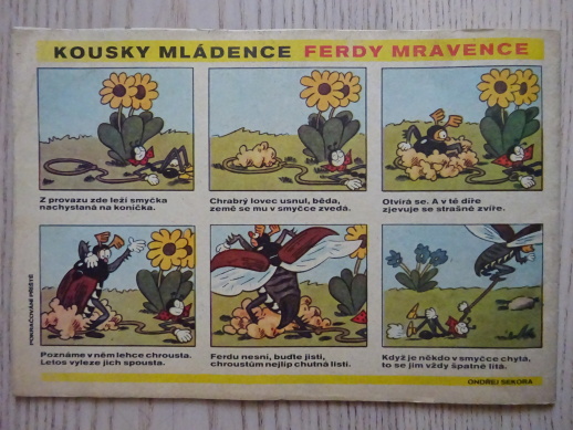 OHNÍČEK 21/1970, KOMIKS, NEPRAKTA, SEKORA, BURIAN