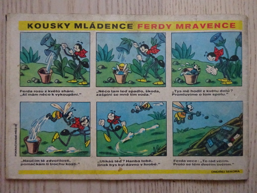 OHNÍČEK 23/1970, KOMIKS, NEPRAKTA, SEKORA, BURIAN