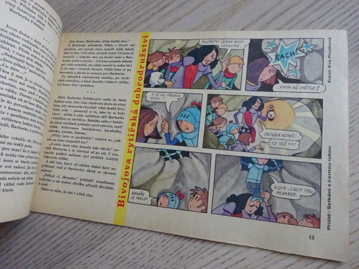 OHNÍČEK 13/1972, KOMIKS, NEPRAKTA, SEKORA, BURIAN