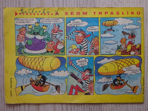 OHNÍČEK 17/1972, KOMIKS, NEPRAKTA, SEKORA, BURIAN