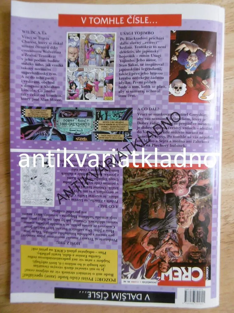 CREW NA KVADRÁT, 10/2004, KOMIKS