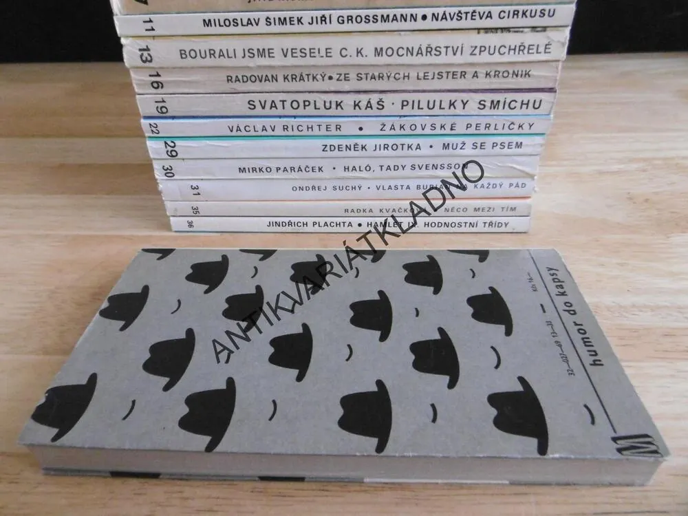ÚSMĚVY JANA MASARYKA, HUMOR DO KAPSY 1., 1969, **an