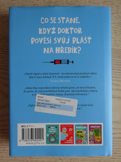 JAK SVĚT PŘICHÁZÍ O DOKTORY, ADAM KAY, **an