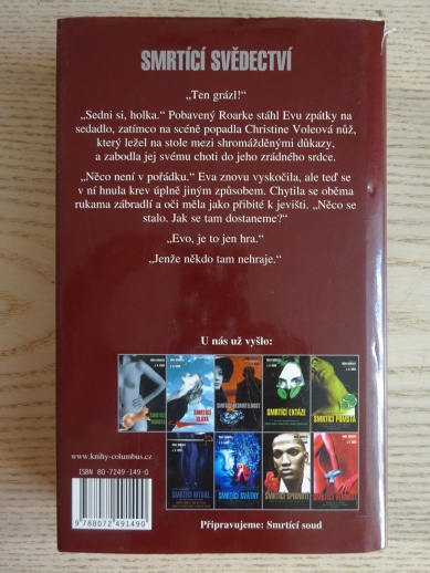 SMRTÍCÍ SVĚDECTVÍ, J.D ROBB, NORA ROBERTS, **an