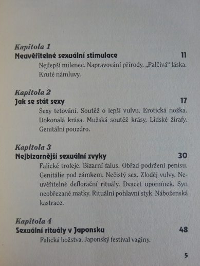 NEJPODIVNĚJŠÍ SEXUÁLNÍ OBŘADY, OBYČEJE A ZVYKY, J. A S. TALALAJ, **an