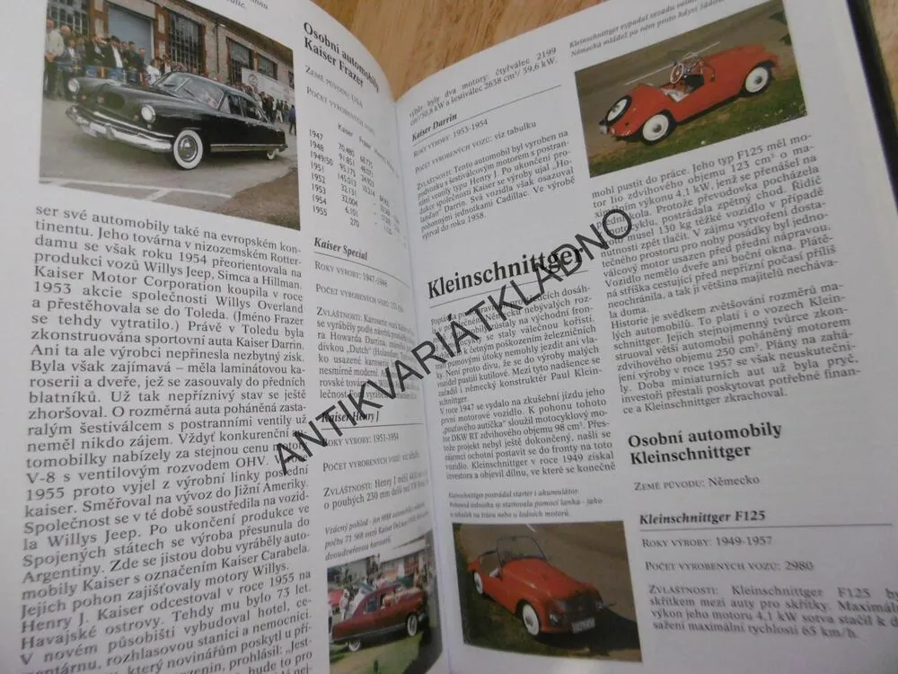 ENCYKLOPEDIE OSOBNÍCH VOZŮ, 1945-1975, **an