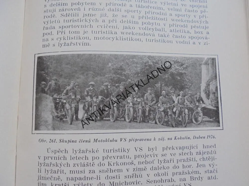 KNIHA O VYSOKOŠKOLSKÉM SPORTU, 1935, SMOTLACHA, **an