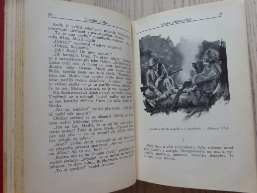 DLOUHÁ PUŠKA, HORAL, STEWART EDWARD WHTE, 2X ROMÁN, ZDENĚK BURIAN, **an