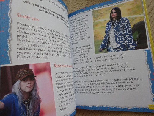 BILLIE EILISH, FAN KNIHA, **an