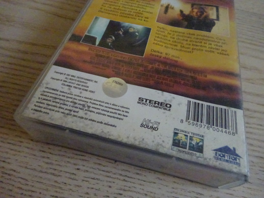 NAHÉ LŽI, VHS VIDEOKAZETA