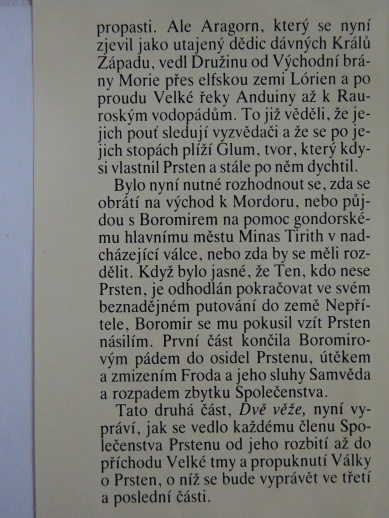 PÁN PRSTENŮ 2., DVĚ VĚŽE, J.R.R. TOLKIEN, **an