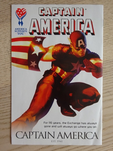 CAPTAIN AMERICA, MARVEL KOMIKS, ANGLICKY