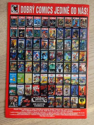 COMICS 9/2001, KOMIKS A JEHO SVĚT, ČASOPIS