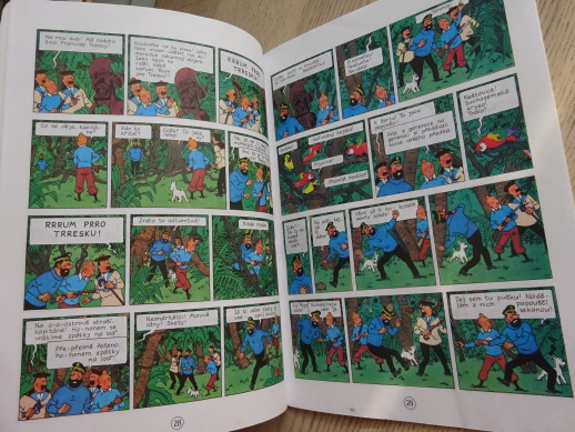 POKLAD RUDÉHO RAUBÍŘE, DOBRODRUŽSTVÍ TINTINA, HERGÉ, **an