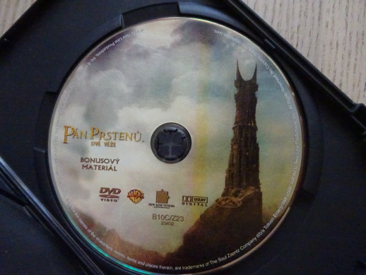 PÁN PRSTENŮ, DVĚ VĚŽE, DVD FILM DVOUDISKOVÁ VERZE