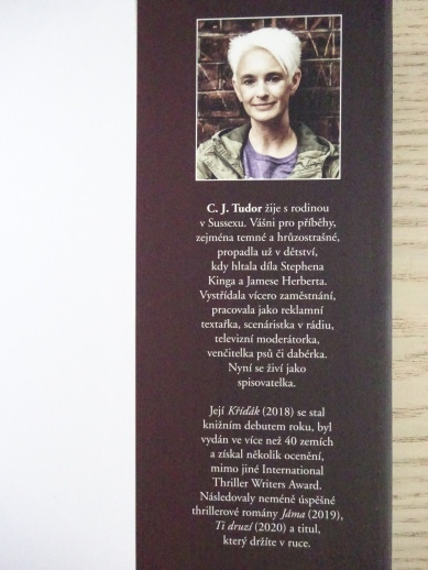 UPÁLENÉ, C. J. TUDOR, **an