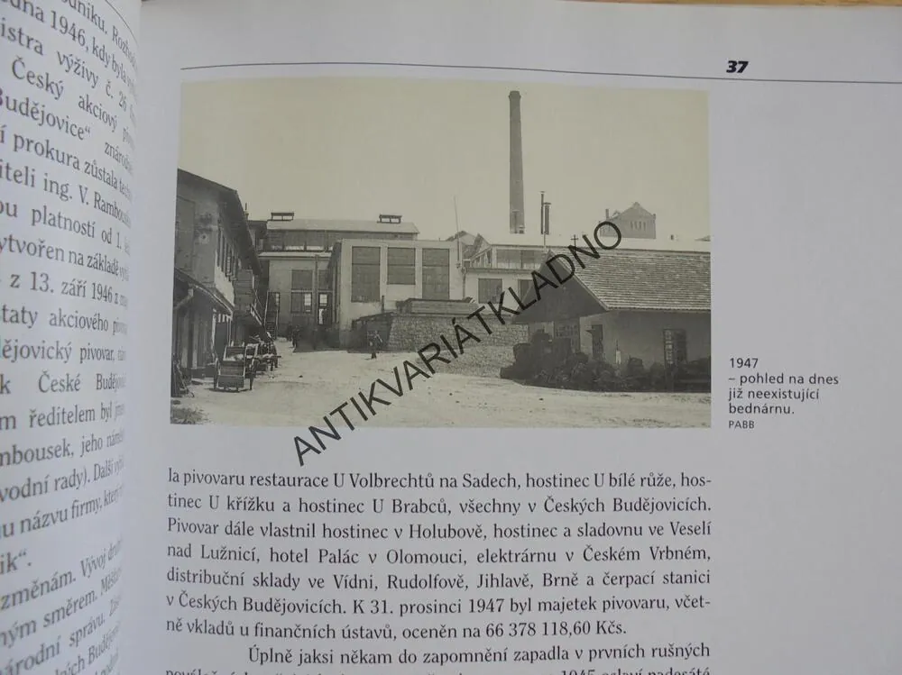 BUDĚJOVICKÝ BUDVAR, 1895-1995, PIVO, PIVOVAR