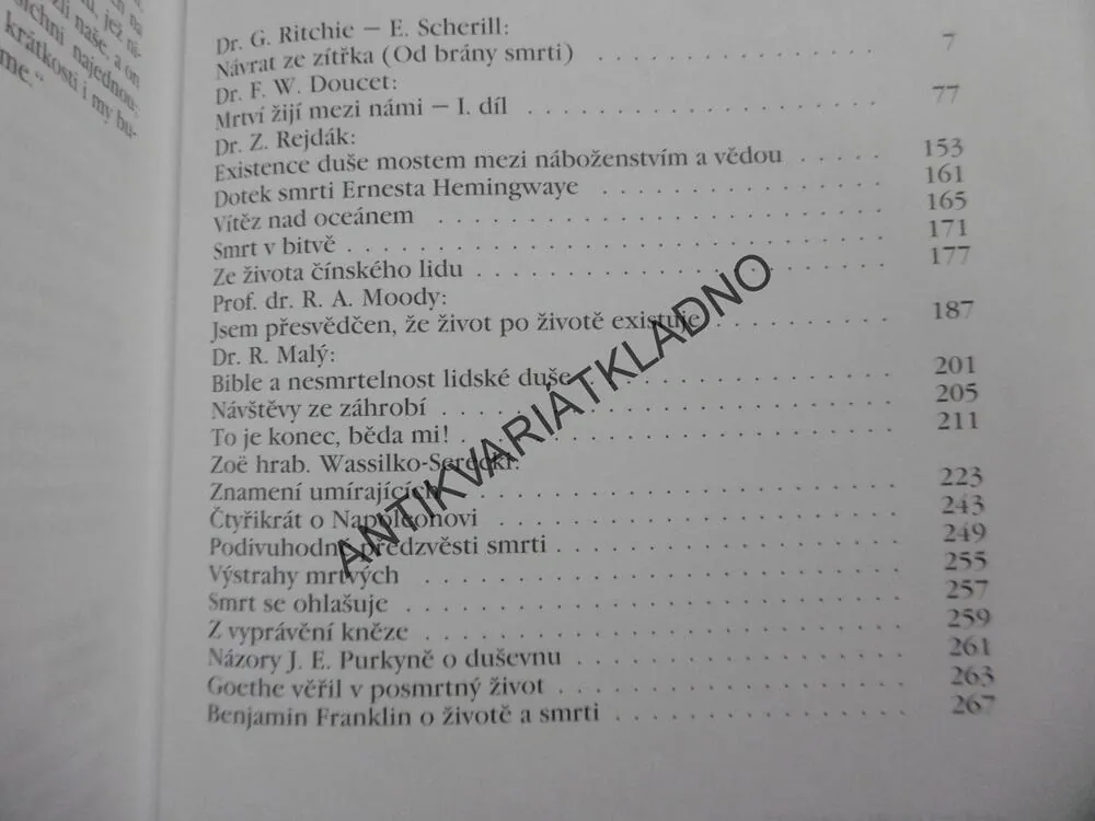 SVĚTLO PO SMRTI 1. 