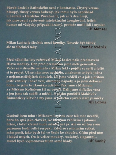 MELANCHOLICKÝ KLAUN MILAN LASICA, BORIS DOČEKAL, **an