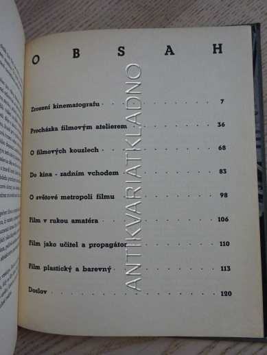 KNIHA O FILMU, EMIL HOLAN, **an