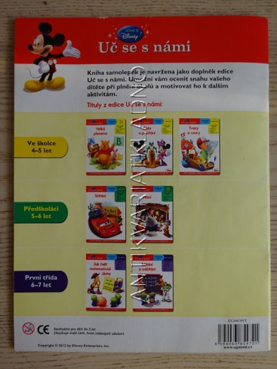 ALBUM SAMOLEPEK, UČÍME SE S DISNEY, PRINCEZNY, **an