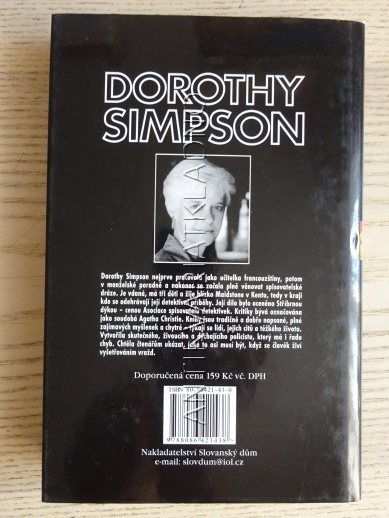 VÁŽNÁ ZÁLEŽITOST, DOROTHY SIMPSON, **an