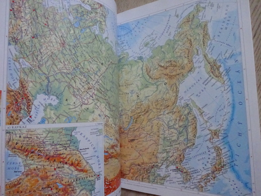 ATLAS SVĚTA PRO KAŽDÉHO, KARTOGRAFIE PRAHA
