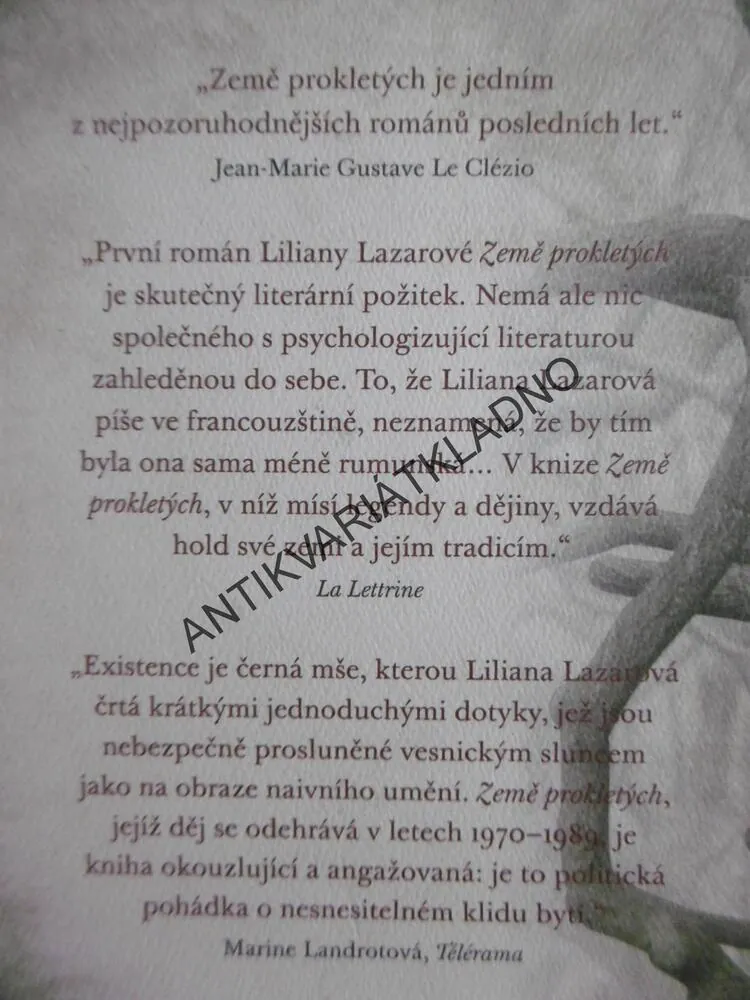 ZEMĚ PROKLETÝCH, LILIANA LAZAROVÁ, **an
