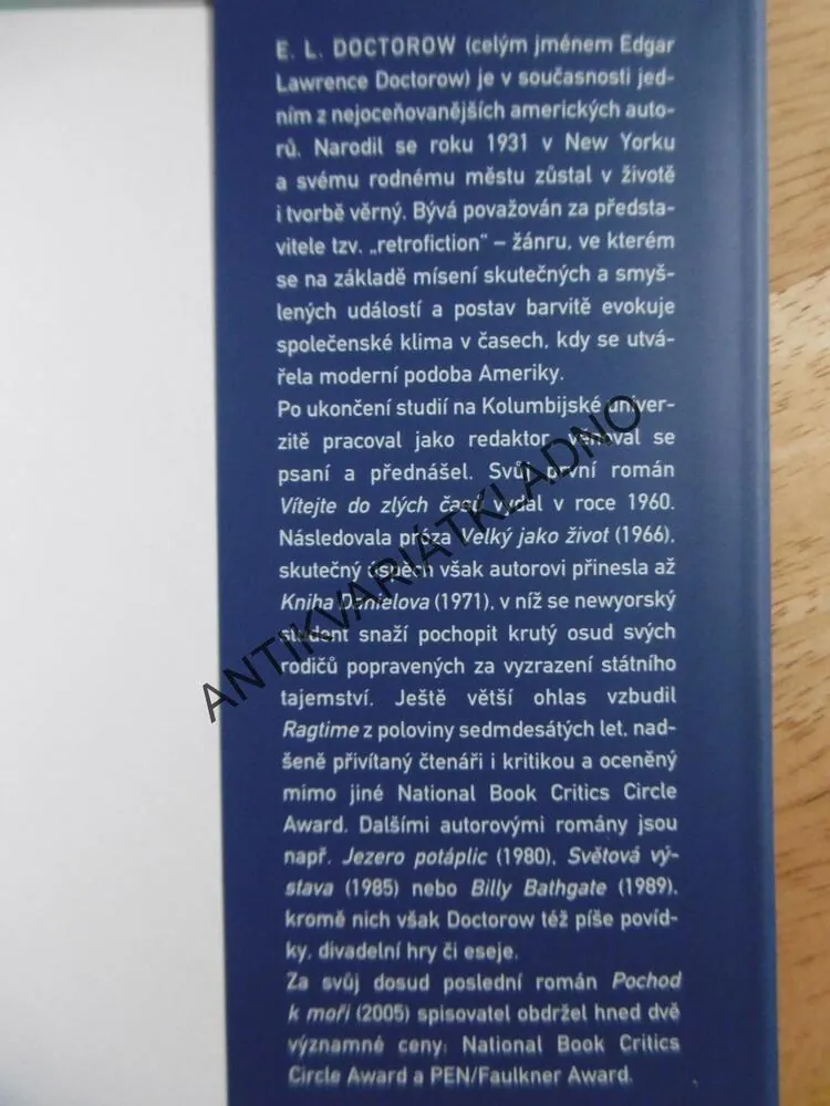 POCHOD K MOŘI, E.L. DOCTOROW