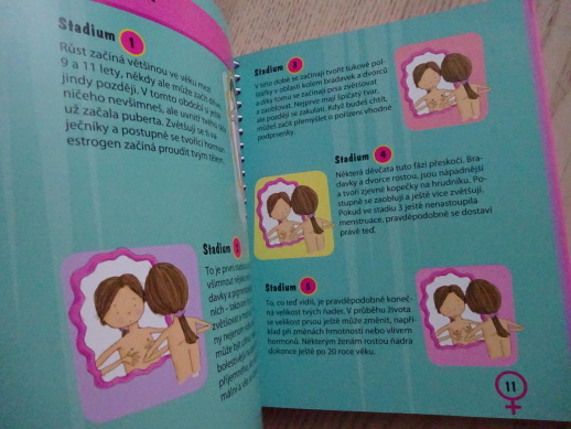 NA CO SE PTAJÍ HOLKY?, KNIHA O DOSPÍVÁNÍ, **an