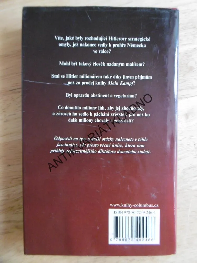 SLOŽKA HITLER, ZÁKLADNÍ FAKTA, PATRICK DELAFORCE, **an