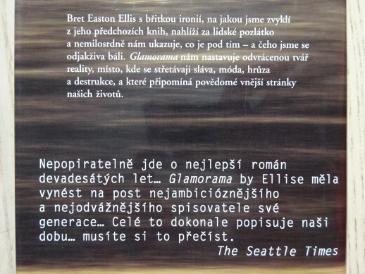 GLAMORAMA, BRET EASTON ELLIS, **an