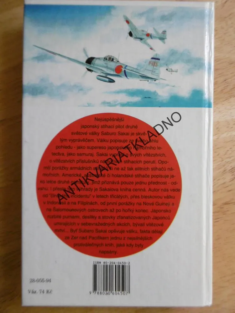 ZERA NAD PACIFIKEM, SABURO SAKAI, **an