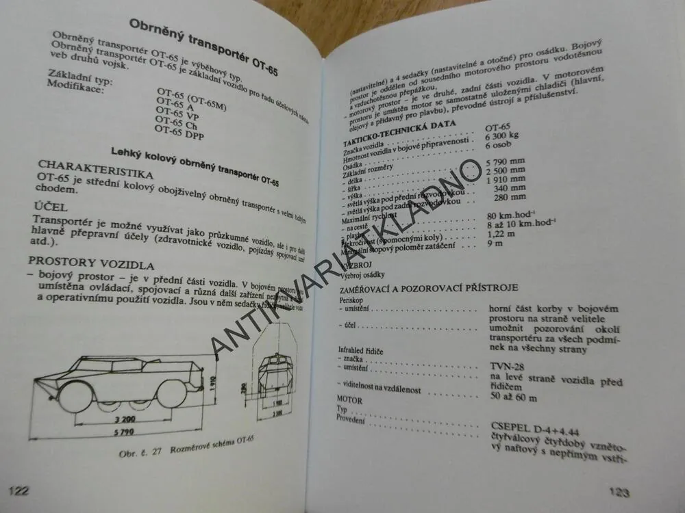 TANKOVÁ A AUTOMOBILOVÁ TECHNIKA V ČESKÉ A SLOVENSKÉ ARMÁDĚ, **an