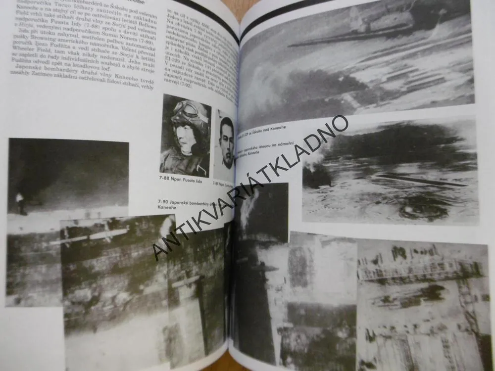 PEARL HARBOR V PŮVODNÍCH FOTOGRAFIÍCH, WENGER