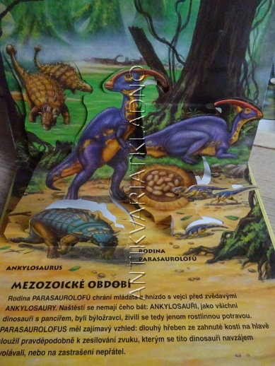 DINOSAUŘI, PROSTOROVÉ LEPORELO, **an